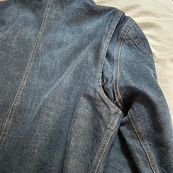 Taylor Stitch flannel lined denim chore coat - Picture 3 of 4